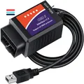 Produktbild: USB ELM327 V1 OBD2 Adapter | MS/HS-CAN Schalter | Ford/Mazda Diagnose