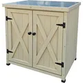 Produktbild: HABAU Gartenschrank »Laura«, 80 x 45 x 92 cm, grau