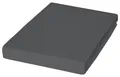 Produktbild: Janine Jersey Spannbettlaken Spannbetttuch Baumwolle titanfarben 150 x 200 cm