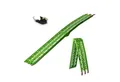 Produktbild: TRUTZHOLM Auffahrrampe 1x klappbar 228 cm Traglast 340 kg Alu grün gelocht Motorradrampe (Stück, 1-St), gelocht