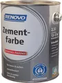 Produktbild: 2,5L Renovo Zementfarbe steingrau RAL7030