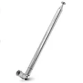 Produktbild: 120cm Teleskop Antenne Ersatz F Stecker DAB UKW Radio FM AM Auto Audio