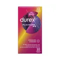 Produktbild: Durex Pleasure Me 10 Stück Kondome gerippt & genoppt Zusätzliche Stimulation
