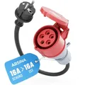 Produktbild: Adapter Schuko Stecker auf CEE Kupplung