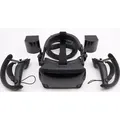 Produktbild: Valve Index VR-Kit (Komplettpaket inkl. VR-Headset, Kopfhörer, Kopfbügel, 2x Controller (Links & Rechts), 2x Steam VR Basisstation inkl. 2x Stän... - Schwarz
