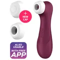 Produktbild: SATISFYER - PRO 2 GENERATION 3 WINE RED BLUETOOTH & APP - Massageöl