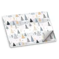 Produktbild: itenga Tischset Platzset Tannenbäume Weihnachten Advent Tischdeko A3 50 Blatt