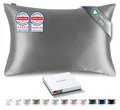 Produktbild: Kissenbezug aus 100% Bio-Seide 50x75 cm - 22 Momme Maulbeerseide Güteklasse 6...