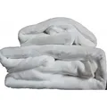 Produktbild: KH-Haushaltshandel Winter Bettwäsche Teddy Fleece Flausch Plüsch Nicky 135x200+80x80cm weiss, uni