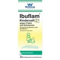 Produktbild: Ibuflam Kindersaft 20mg/ml gegen Fieber u.Schmerz. 100 ml