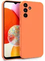Produktbild: Hülle für Samsung Galaxy A14 5G - Handyhülle Cover aus Silikon Orange