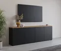 Produktbild: OTTO home Sideboard Modo, Breite 200 cm, moderne grifflose Kommode 4Türen, Anrichte mit viel Stauraum, Einlegeböden verstellbar