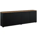 Produktbild: SIDEBOARD Liko Schwarz und Holz