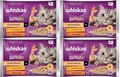 Produktbild: WHISKAS Katzennassfutter Tasty Mix Cremige Variationen im Beutel mit Huhn, Lamm und Pute in Sauce 16 Beutel à 85g (4 x 4 x 85g)