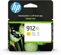 Produktbild: HP 912XL (3YL83AE) Gelb Original Druckerpatrone mit hoher Reichweite für HP OfficeJet Pro 8010, 8012, 8014, 8015, HP OfficeJet Pro 8020, 8022, 8023, 8024, 8025 , 1er Pack