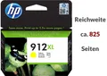Produktbild: ORIGINAL HP 912 XL HP912XL Tinte Drucker Patronen Office Jet 8012 8014 Pro 8022