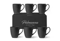 Produktbild: MiaMio Tasse 6 x 400 ml – Kaffeetassen Set / Becher– Moderne Keramik Matt, 6-tlg., Keramik