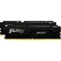 Produktbild: DIMM 32 GB DDR5-6400 (2x 16 GB) Dual-Kit, Arbeitsspeicher schwarz, KF564C32BBEK2-32, FURY Beast, INTEL XMP, AMD EXPO
