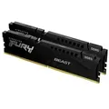 Produktbild: DDR5 32GB PC 6400 CL32 Kingston KIT (2x16GB) FURY Beast EXP retail Multimedia-Technik Speichermodule