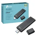 Produktbild: TP-Link Archer TX20U WLAN Stick Für PC, 𝐖𝐢𝐅𝐢 𝟔 AX1800 Dual Band, nur Kompatibel mit Windows 11/10, USB 3.0, MU-MIMO, OFDMA, WPA3-Verschlüsselung