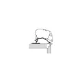 Produktbild: Thule Omnistor 9200/6300 Caravan Roof Adapter, 3x100cm