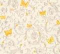 Produktbild: A.S. Création VERSACE WALLPAPER Vliestapete Butterfly Barocco Luxustapete mit Ornamenten barock 10,05 m x 0,70 m creme gelb metallic Made in Germany 343253 34325-3