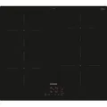 Produktbild: Induktionskochfeld 60 cm 4 brenner 4600 w schwarz Siemens EU611BEB5E - Schwarz