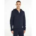 Produktbild: Tommy Hilfiger Underwear Hoodie HWK FZ HOODIE mit Markenlabel an den Ärmeln blau M (50)
