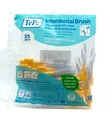 Produktbild: 25x TePe Original  Interdentalbürsten 0,7mm gelb - Zahnzwischenraumbürsten