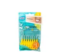 Produktbild: TePe Zwischenraumbürsten gelb 0,7 mm - 8 Stück Packung