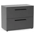 Produktbild: cozze® Schubladenmodul für Outdoor Küche – Geräumiger Unterschrank mit 15 mm HPL-Arbeitsplatte – Wetterfester Stahl & Soft-Close-Schubladen für die Outdoorküche - 90x110x60 cm