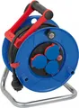 Produktbild: Brennenstuhl Kabeltrommel blau - 25 meter - 230V - IP44 - 3 Dosen - 1218350