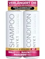 Produktbild: NYK1 Sulfatfreies Shampoo Und Conditioner (2 x 500ml) Ideales Keratin Shampoo Und Pflegespülung Nach Der Pflege Der Haare Für Haarglättung - Salzfreies Shampoos Ohne Sulfate Parabene Und Silikone