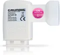 Produktbild: GSS Twin LNB GLT 401 + Aufdrehhilfe - Weiss mit LTE Filter - 2 Teilnehmer