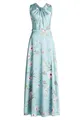 Produktbild: Vera Mont Damen Abendkleid mit Blumenprint 34, Green/Pink