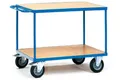 Produktbild: Fetra 2403 Tischwagen Stahl pulverbeschichtet Traglast (max.): 600kg Brillantblau (RAL 5007)