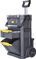 Produktbild: STANLEY STST1-79231 Rollende Werkstatt 2-in-1 + Werkzeugtrage mit Organizeraufsatz