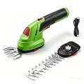 Produktbild: 2 in 1 Akku Heckenschere Grasscheren Strauchschere mit Akku Set 3.6V 2000mAh