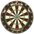 Produktbild: Bull's Advantage 701 Professional Dartboard | Premium Afrikanisches Sisal | Offizielle Turniergröße | Ultrafeine Messerdrähte | Langlebig und einfach zu montieren