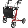 Produktbild: ATHLON SL Carbon Ultralight Rollator - 55 cm Rot Soft Wheels