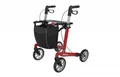 Produktbild: Carbon Rollator Rehasense Athlon SL mit Softbereifung M Rot