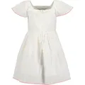Produktbild: Sommerkleid BLUE SEVEN, Mädchen, Gr. 92, N-Gr, weiß (weiß orig), Obermaterial: 100% Baumwolle, gepunktet, regular fit knielang, eckiger Ausschnitt, Kleider Sommerkleid