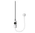 Produktbild: LuxeBath Heizstab Heizelemente für Badheizkörper mit Thermostat und LCD Bildschirm, Elektroheizstab mit Stecker Weiß Heizpatrone Heizelemente 600W