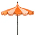 Produktbild: Mica Decorations Kim Gestreifter Sonnenschirm mit Tragetasche - Stockschirm 238