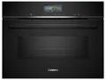 Produktbild: Siemens CM776GKB1 Pyrolyse Kompakt-Backofen mit Mikrowelle Schwarz