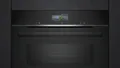 Produktbild: Siemens Kompaktbackofen Mikrowelle 900W Pyrolyse Schwarz Home Connect