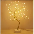Produktbild: LED Baum Lichter 108 LED Warmweiß Verstellbar USB Batterie