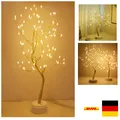 Produktbild: LED Baum Lichter 108 LED Warmweiß Verstellbar USB Batterie Weihnachtsdekoration