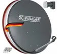 Produktbild: Satellitensystem SCHWAIGER 487 anthrazit 55 x 62 cm