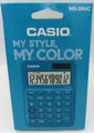 Produktbild: Casio Taschenrechner MS-20UC blau My Style My Color Neu und sealed Solar